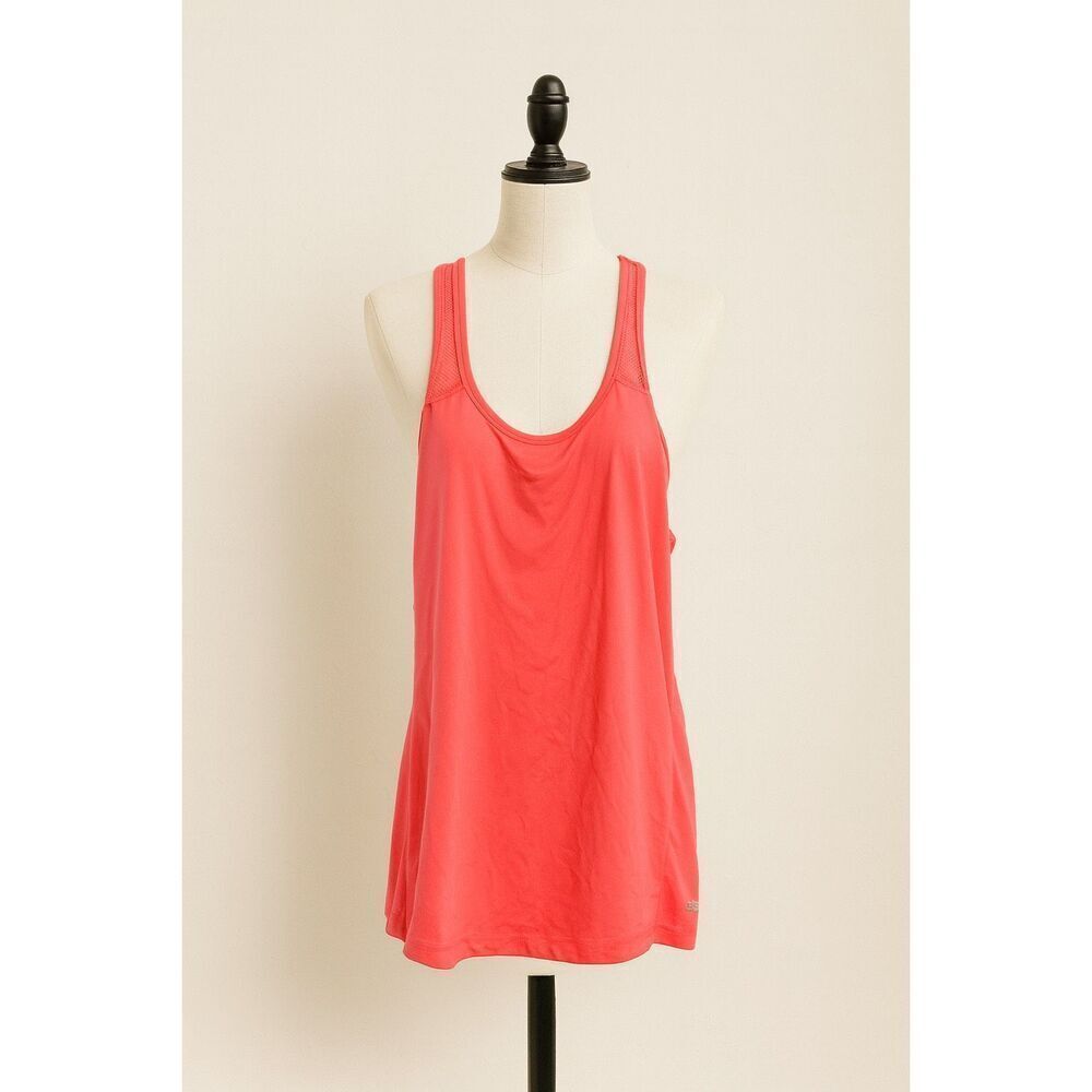Coral Racerback Athletic Tank Top Size M